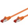 Cavo di rete Patch in CCA Schermato Cat. 6 Arancione F/UTP 0,5 m Bulk