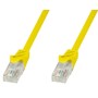 Cavo di Rete Patch in Rame Cat.6 Giallo UTP 1,5m