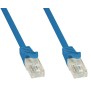 Cavo di Rete Patch in Rame Cat.6 Blu UTP 1m