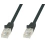 Cavo di Rete Patch in Rame Cat.6 Nero UTP 3m