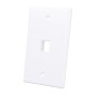 Placca porta frutti 1 posto mod. 503 Bianco