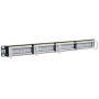 Pannello Patch UTP 24 posti RJ45 cat. 6