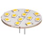 Faretto Led a Disco 12LED SMD G4 5050 2W 230lm Bianco Caldo, Classe E