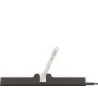 Caricatore Smartphone Qi Wireless da Auto 15W Silicone Nero