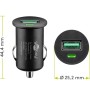 Caricatore USB da auto Quick Charge 3.0 2.4A 18Watt