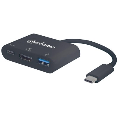 Convertitore USB-C&trade a HDMI, USB-A, USB PD