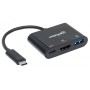 Convertitore USB-C&trade a HDMI, USB-A, USB PD