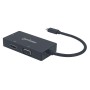 Convertitore Audio Video USB-C&trade 3-in-1 Multiporta HDMI DVI VGA