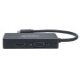 Convertitore Audio Video USB-C&trade 3-in-1 Multiporta HDMI DVI VGA