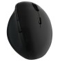 Mouse Ottico Ergonomico Wireless 1600dpi Nero