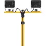 Faretto da lavoro a LED con Treppiede Telescopico 2x20W