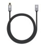 Cavo USB 3.2 Gen 2 USB-C&trade M/F Thunderbolt 3 E-Mark 1m Nero