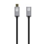 Cavo USB 3.2 Gen 2 USB-C&trade M/F Thunderbolt 3 E-Mark 1m Nero