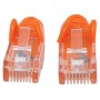 Cavo di rete Patch in Rame Cat. 6 Arancione UTP 1 mt