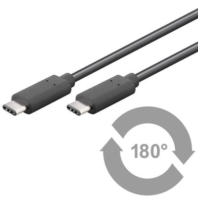 Cavo HiSpeed USB-C Maschio / USB-C Maschio 1m Nero