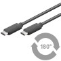Cavo HiSpeed USB-C Maschio / USB-C Maschio 1m Nero