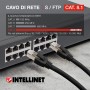 Cavo di rete Patch in rame Cat.8.1 SFTP LSZH 2m Nero