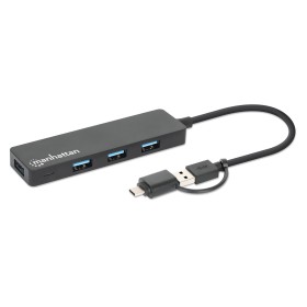 Hub USB 3.2 Gen1 4 Porte Combo USB-A e USB-C&trade