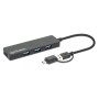 Hub USB 3.2 Gen1 4 Porte Combo USB-A e USB-C&trade