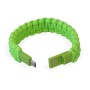 Bracciale Paracord con Micro USB Verde