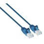 Cavo patch di rete Cat6 UTP Slim 5 m Blu