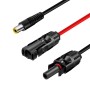Cavo Adattatore Pannello Solare DC7909/M a 2x MC4/MF Rame Nero/Rosso 1,8m