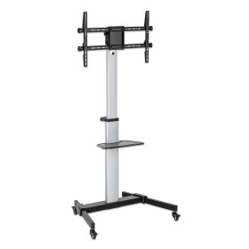 Carrello TV 37''-86'' Multimediale in Alluminio Regolabile in Altezza