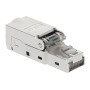 Connettore Plug RJ45 8P8C Cat.6A Schermato STP