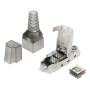 Connettore Plug RJ45 8P8C Cat.6A Schermato STP