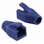 Copriconnettore per Plug RJ45 Cat.6 8mm Blu