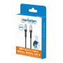 Cavo USB4 EPR USB-C&trade M/M 40G 240W PD 3.1 8K E-Mark Certificato 1m