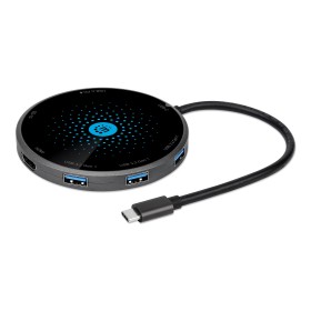 Docking Station USB-C&trade 8-in-1 con Pad di Ricarica Wireless