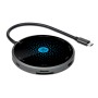 Docking Station USB-C&trade 8-in-1 con Pad di Ricarica Wireless