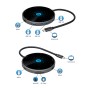 Docking Station USB-C&trade 8-in-1 con Pad di Ricarica Wireless