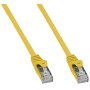 Cavo di Rete Patch in Rame Cat. 6A SFTP LSZH 0,25 m Giallo
