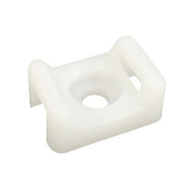 Base a Sella 17.8x12.7x8.2 mm per Fascette 100 Pz Beige