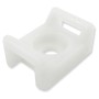Base a Sella 17.8x12.7x8.2 mm per Fascette 100 Pz Beige