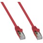 Cavo di Rete Patch in Rame Cat. 6A SFTP LSZH 0,25 m Rosso