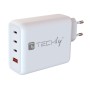 Caricatore Alimentatore GaN 3 porte USB-C&trade e 1 USB-A da Muro 140W