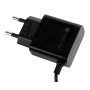 Caricabatterie Alimentatore Micro USB 5V 1A per Smartphone Tablet Nero
