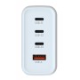Caricatore Alimentatore GaN 3 porte USB-C&trade e 1 USB-A da Muro 140W
