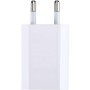 Caricatore USB 1A Compatto Spina Europea Bianco