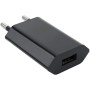 Caricatore USB 1A Compatto Spina Europea Nero