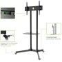 Carrello Supporto Pavimento Porta TV LCD/LED/Plasma 30''-65'' Mensola