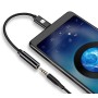Cavo Adattatore Cuffie da USB-C&trade a Jack Audio 3.5'' Chip DAC
