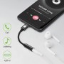 Cavo Adattatore Cuffie da USB-C&trade a Jack Audio 3.5'' Chip DAC