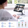 Cavo Adattatore Cuffie da USB-C&trade a Jack Audio 3.5'' Chip DAC