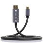 Cavo Adattatore USB-C&trade 3.2 a Displayport 1.4 8K@60Hz 1,8 m