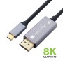 Cavo Adattatore USB-C&trade 3.2 a Displayport 1.4 8K@60Hz 1,8 m