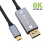 Cavo Adattatore USB-C&trade 3.2 a Displayport 1.4 8K@60Hz 1,8 m